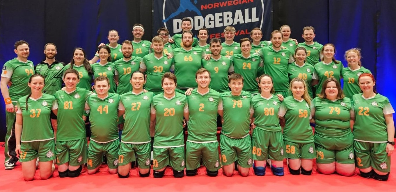The Irish Squad at NECs 24 in Trondheim